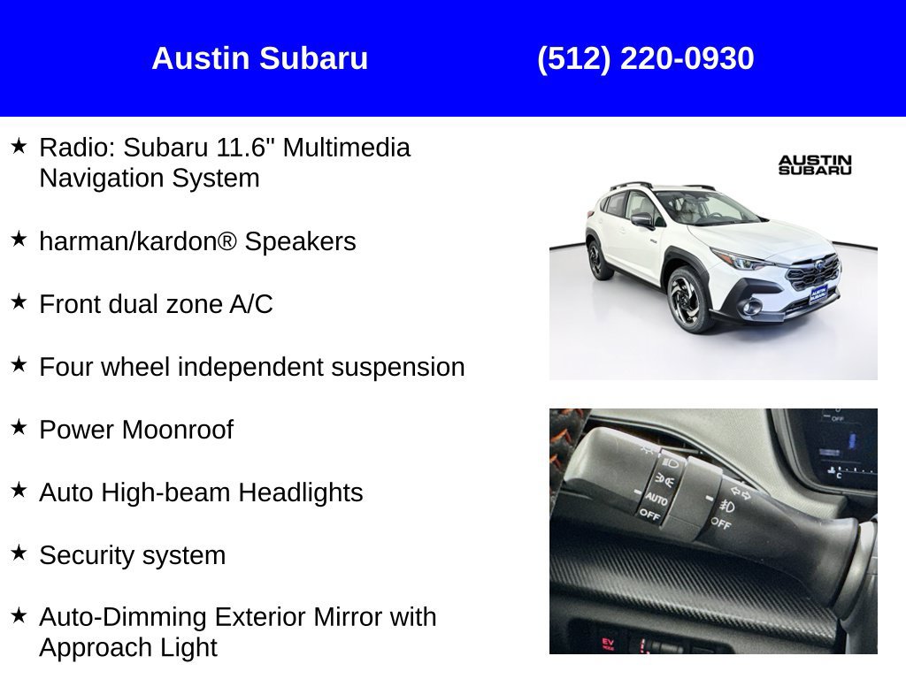 New 2026 Subaru Crosstrek 2.5i Limited AWD/4WD image 17