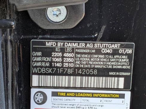 Used 2008 Mercedes-Benz SL 550 image 22
