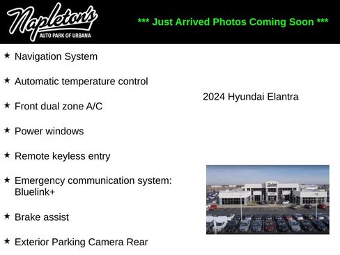 Used 2024 Hyundai Elantra SEL FWD image 1