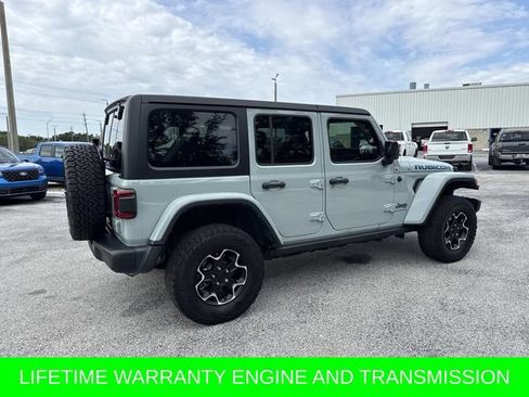 Used 2023 Jeep Wrangler Unlimited Rubicon 4xe w/ Steel Bumper Group AWD/4WD image 4
