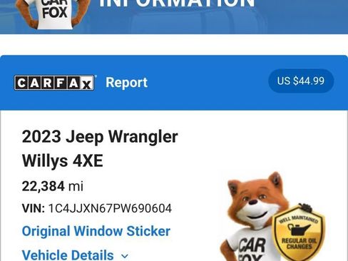 Used 2023 Jeep Wrangler Unlimited w/ Cold Weather Group AWD/4WD image 6