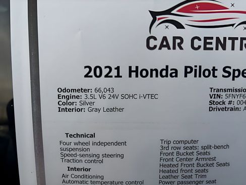 Used 2021 Honda Pilot Special Edition image 22