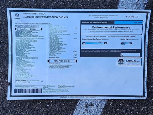 New 2026 RAM 2500 Limited image 16