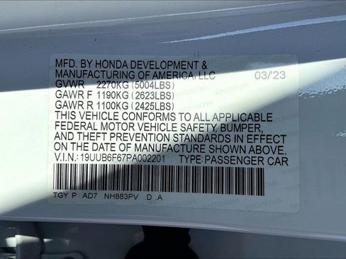 Used 2023 Acura TLX Advance image 42