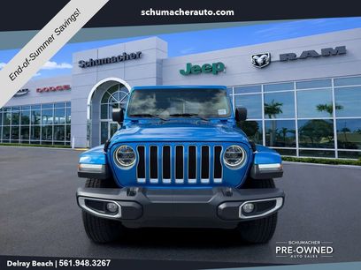 Used 2022 Jeep Wrangler Unlimited Sahara w/ LED Lighting Group