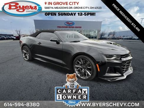 Used 2022 Chevrolet Camaro ZL1 RWD image 1