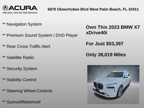 Used 2023 BMW X7 xDrive40i image 18
