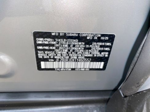 New 2026 Subaru Outback Touring XT image 25