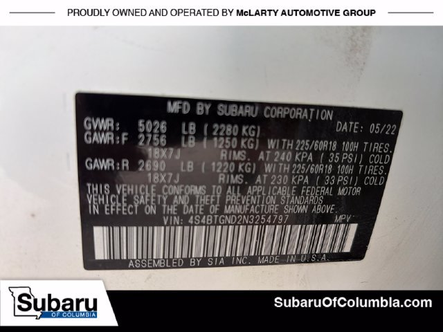 Used 2022 Subaru Outback Limited XT AWD/4WD image 29