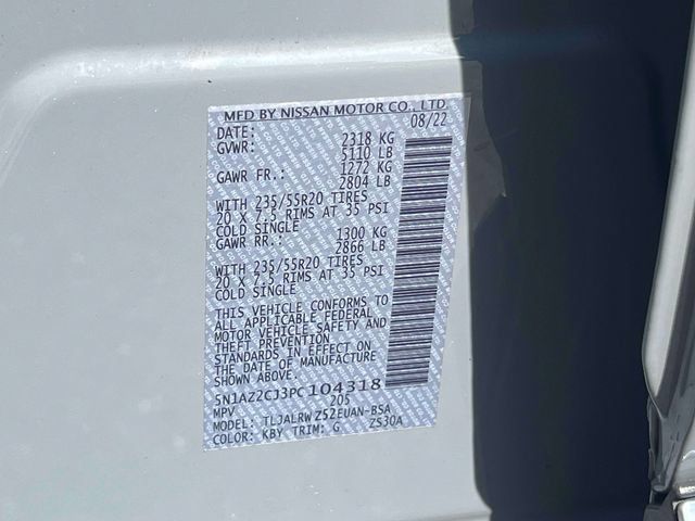 Certified 2023 Nissan Murano SL w/ SL Moonroof Package FWD image 21