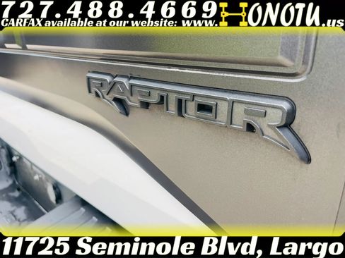 Used 2018 Ford F150 Raptor w/ Equipment Group 802A Luxury AWD/4WD image 38