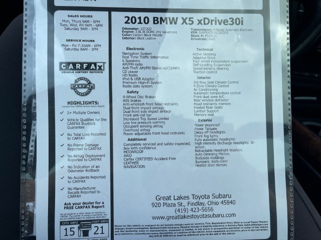 Used 2010 BMW X5 xDrive30i AWD/4WD image 27