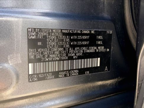 Used 2021 Toyota RAV4 XLE FWD image 36