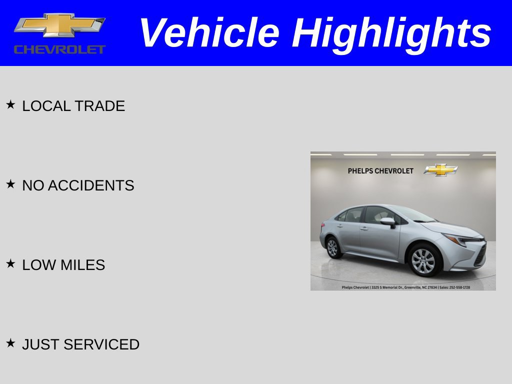 Used 2026 Toyota Corolla LE FWD image 2
