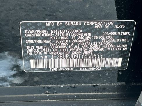 New 2026 Subaru Outback Touring XT AWD/4WD image 17