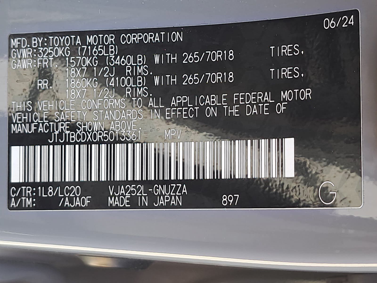 Used 2024 Lexus GX 550 AWD/4WD image 40
