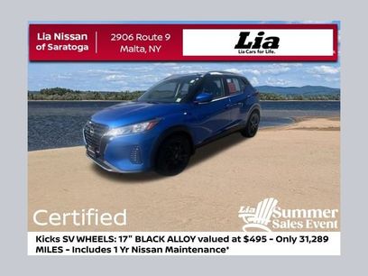 Certified 2023 Nissan Kicks SV