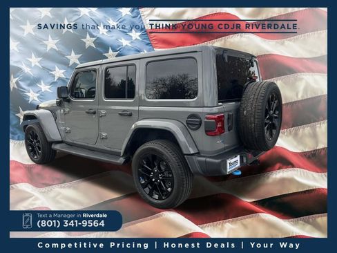Used 2023 Jeep Wrangler Unlimited Sahara w/ Cold Weather Group image 3