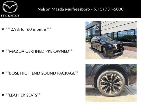 Used 2024 MAZDA CX-90 3.3 Turbo S w/ Premium Package AWD/4WD image 40