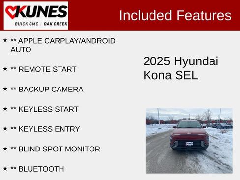 Used 2025 Hyundai Kona SEL image 2