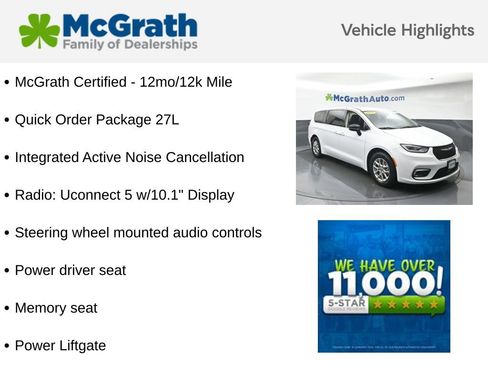 Used 2024 Chrysler Pacifica Touring-L image 5