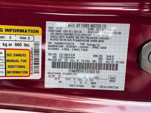 New 2026 Ford Mustang Coupe image 30