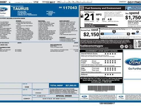 Used 2016 Ford Taurus SE image 37