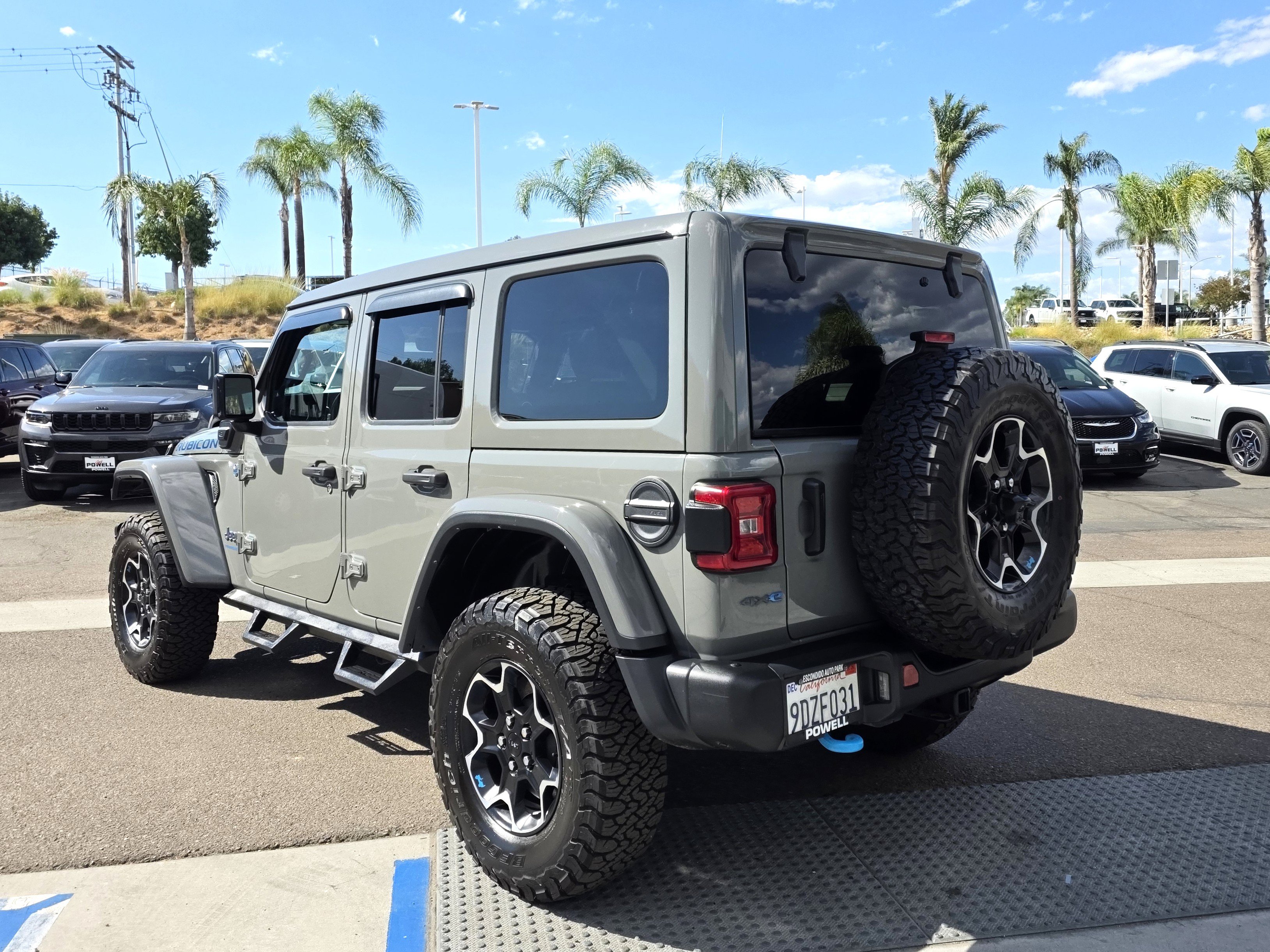 Certified 2023 Jeep Wrangler Unlimited Rubicon 4xe w/ Steel Bumper Group AWD/4WD image 3