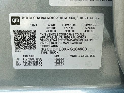 Used 2024 Chevrolet Silverado 1500 ZR2 w/ Technology Package AWD/4WD image 34