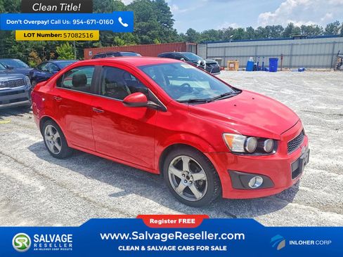 Used 2015 Chevrolet Sonic LTZ FWD image 5