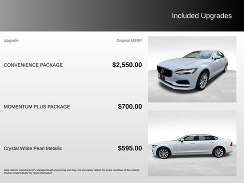 Used 2018 Volvo S90 T6 Momentum w/ Convenience Package AWD/4WD image 5