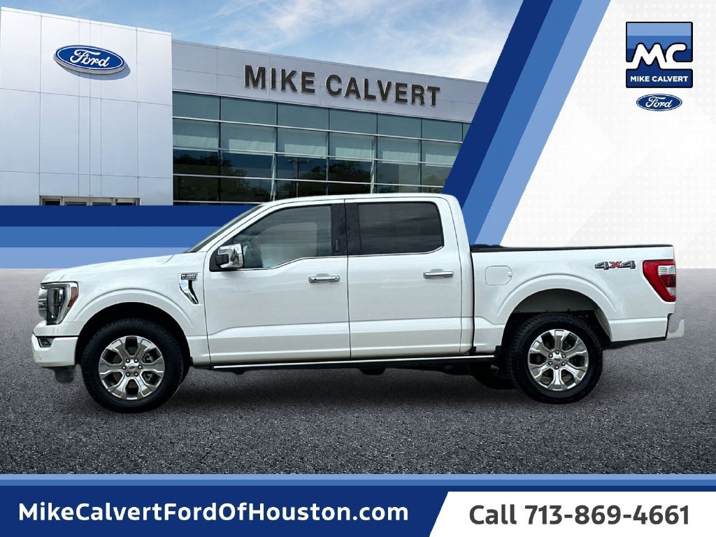 Used 2023 Ford F150 Platinum w/ Bed Utility Package AWD/4WD image 2