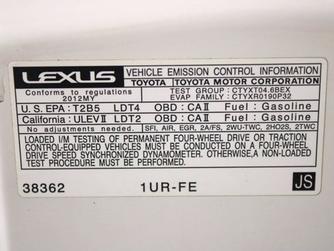 Used 2012 Lexus GX 460 w/ Comfort Plus Pkg AWD/4WD image 84