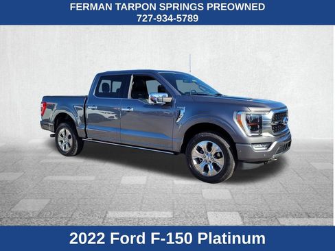 Used 2022 Ford F150 Platinum w/ Equipment Group 701A High image 1