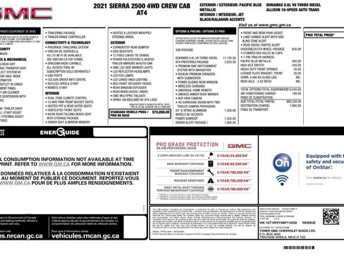 Used 2021 GMC Sierra 2500 AT4 w/ AT4 Preferred Package image 9