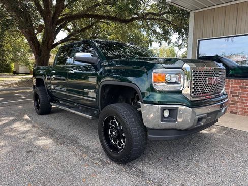 Used 2015 GMC Sierra 1500 SLT w/ SLT Crew Cab Value Package AWD/4WD image 1