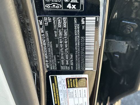Certified 2023 Mercedes-Benz EQS 580 4MATIC SUV image 37