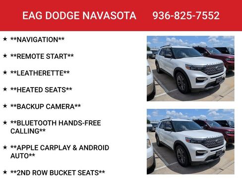 Used 2021 Ford Explorer XLT w/ Equipment Group 202A RWD image 4