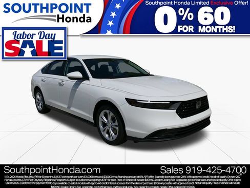 New 2026 Honda Accord LX image 1
