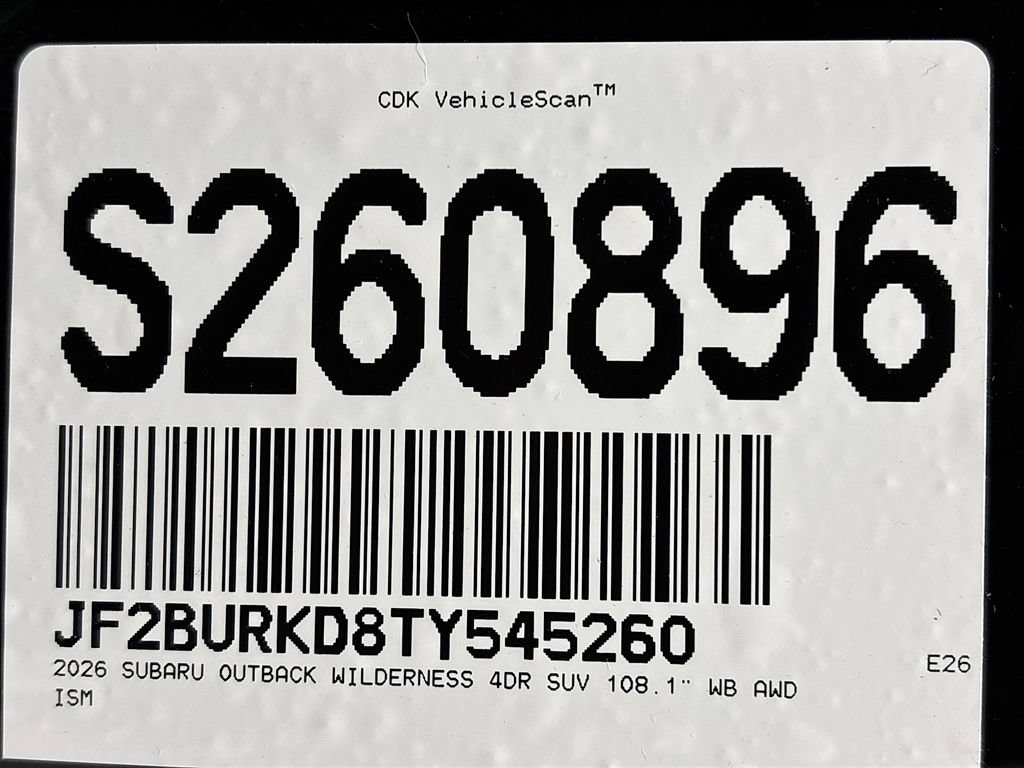 New 2026 Subaru Outback Wilderness w/ Wilderness Plus Package AWD/4WD image 25