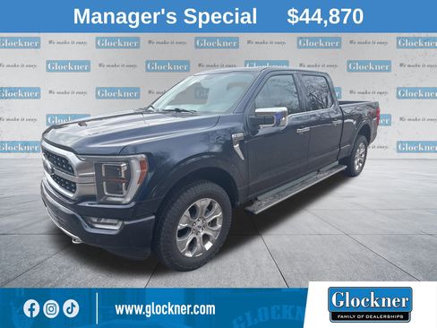 Used 2022 Ford F150 Platinum w/ Trailer Tow Package image 1