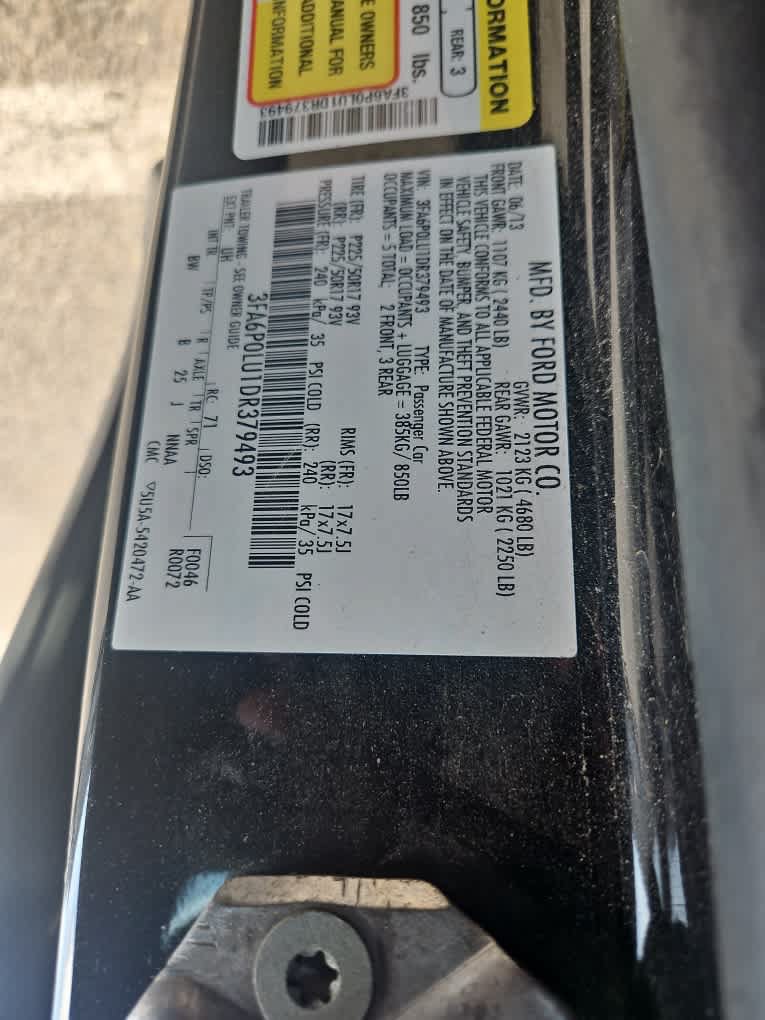 Used 2013 Ford Fusion SE FWD image 21
