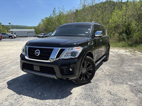 Used 2020 Nissan Armada Platinum w/ Captain's Chairs Package image 1