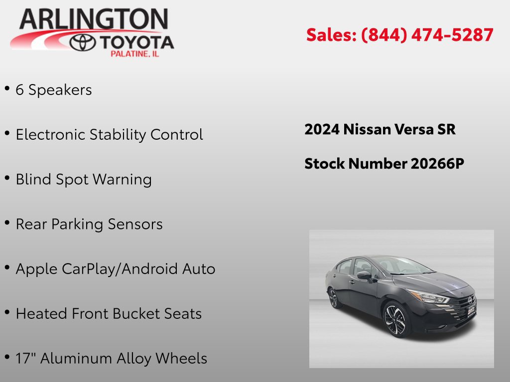 Used 2024 Nissan Versa SR FWD image 2