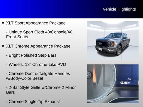 Used 2023 Ford F150 XLT w/ Equipment Group 302A High AWD/4WD image 20