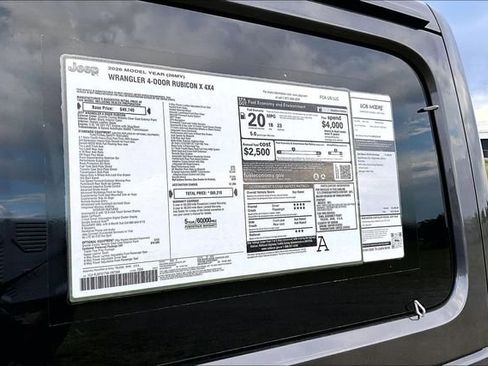 New 2026 Jeep Wrangler Unlimited Rubicon AWD/4WD image 13
