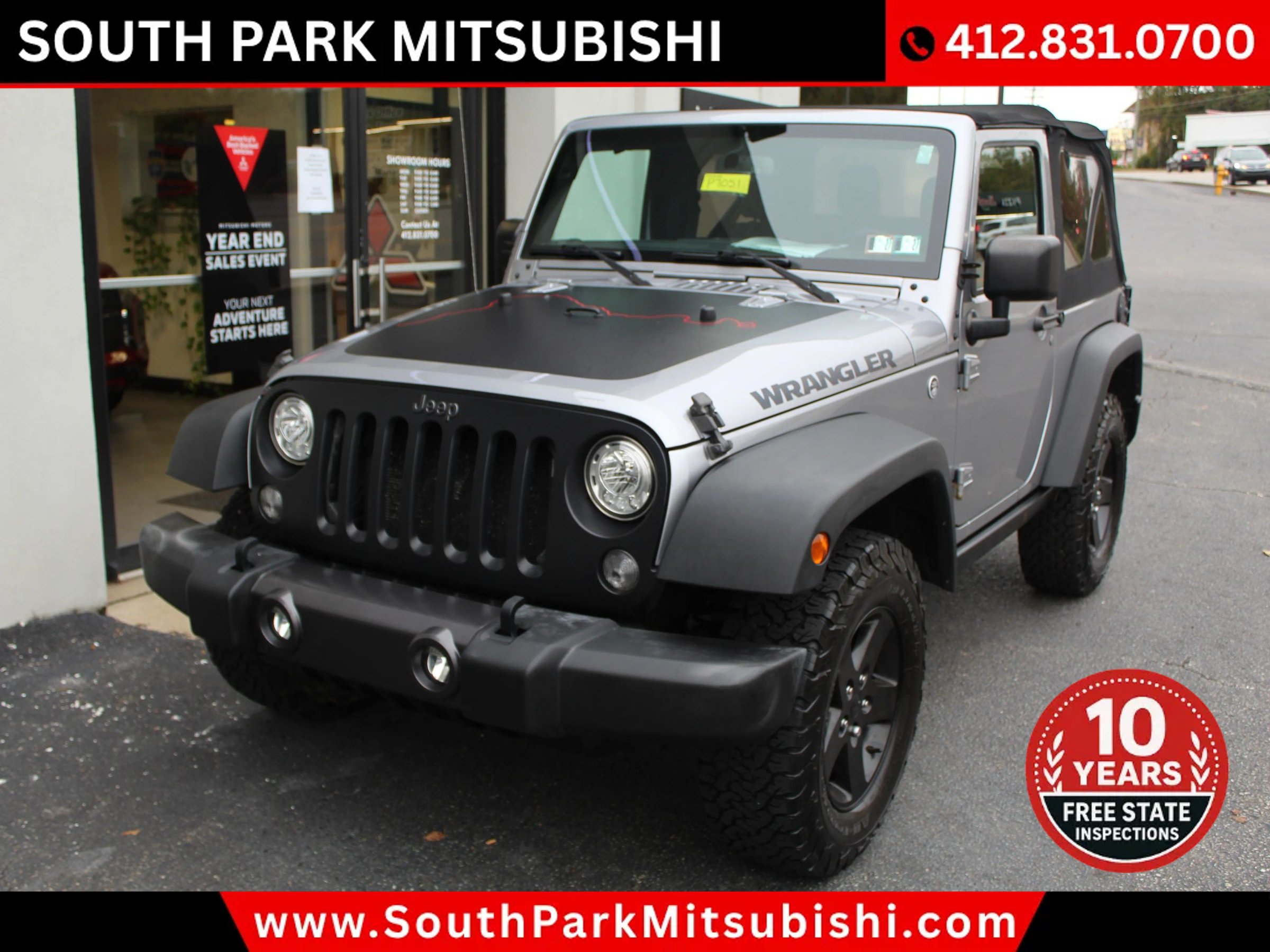 Used 2017 Jeep Wrangler Sport AWD/4WD image 3
