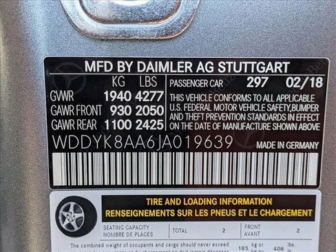 Certified 2018 Mercedes-Benz AMG GT C image 20