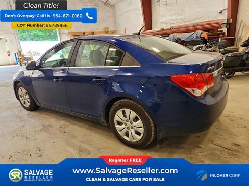 Used 2012 Chevrolet Cruze LS w/ Connectivity Package FWD image 3