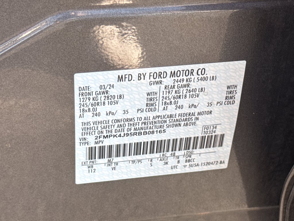 Used 2024 Ford Edge SEL w/ Convenience Package AWD/4WD image 32